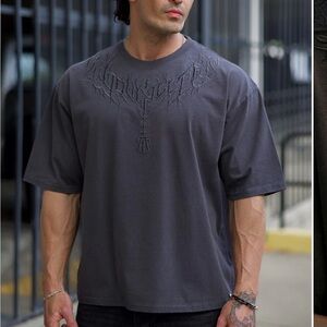 YoungLA Dark Wave Tee Charcoal Wash (Sold Out)